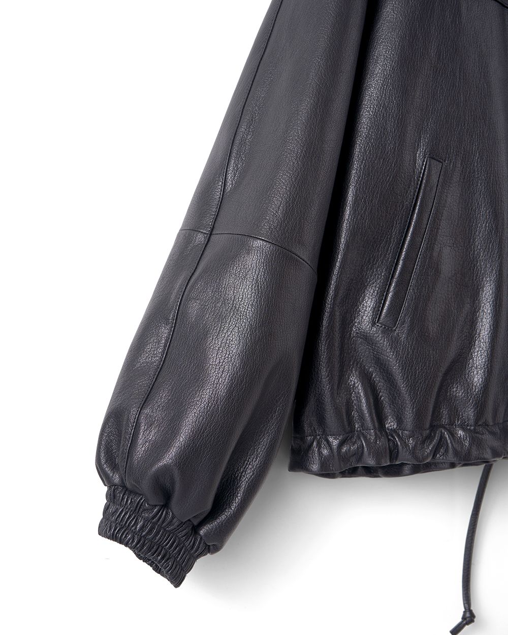 CCU LEATHER FORMAN JACKET（BLACK）