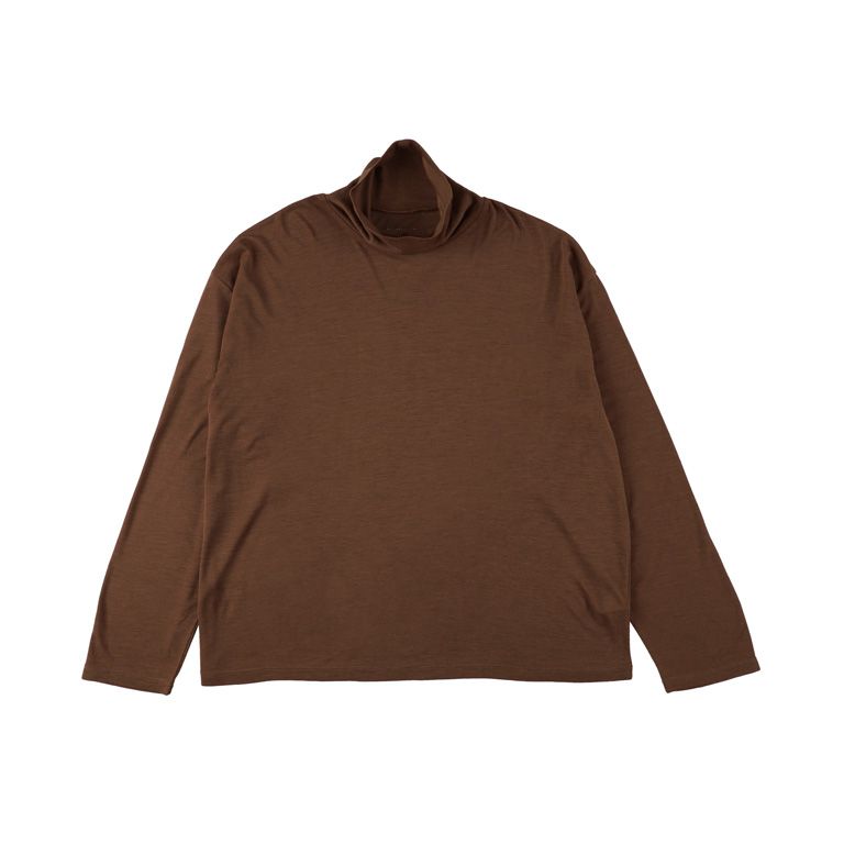 18G Wool Turtleneck（BROWN）