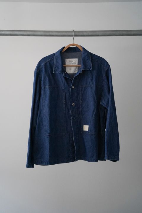 M35 DENIM SHIRT JACKET（BLUE）