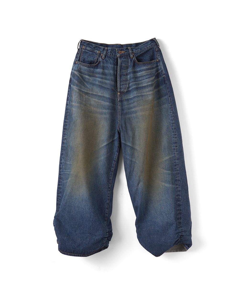 refomed - FRESH MAN DENIM WIDE PANTS 