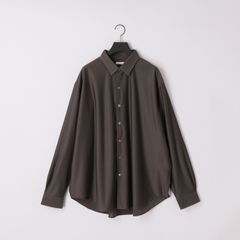 46G Stripe Atmosphere Shirt（CHARCOAL BROWN）