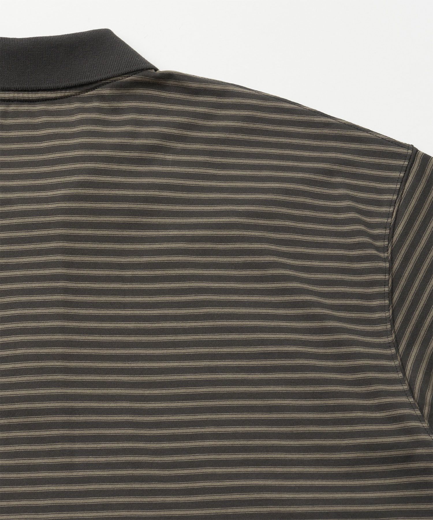 Brief Stripe Short Sleeve TEE（CHARCOAL）