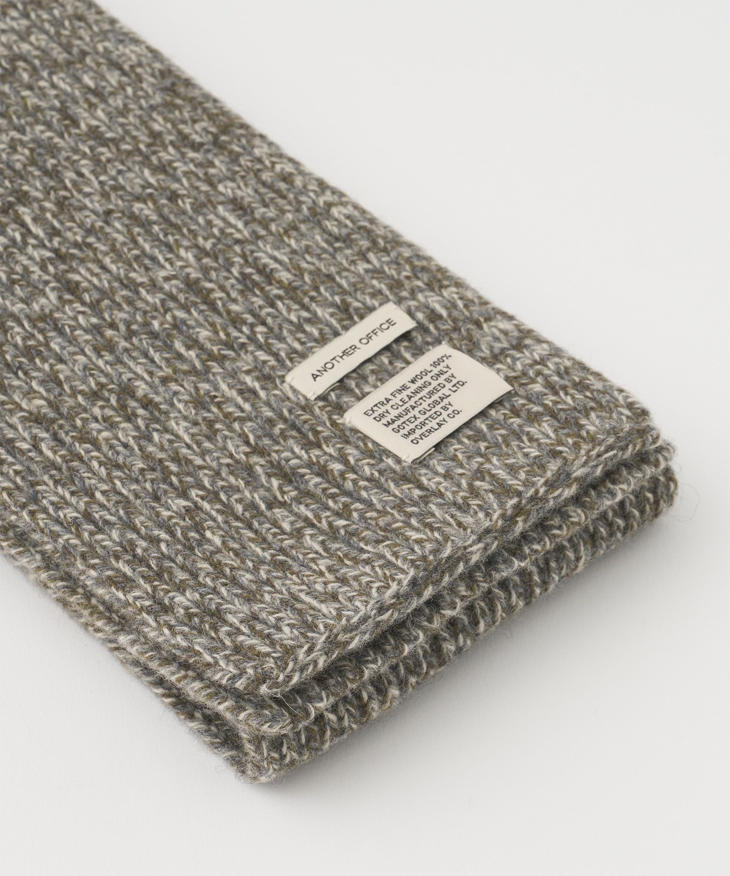 Layer Twill Muffler（Moss Stone）