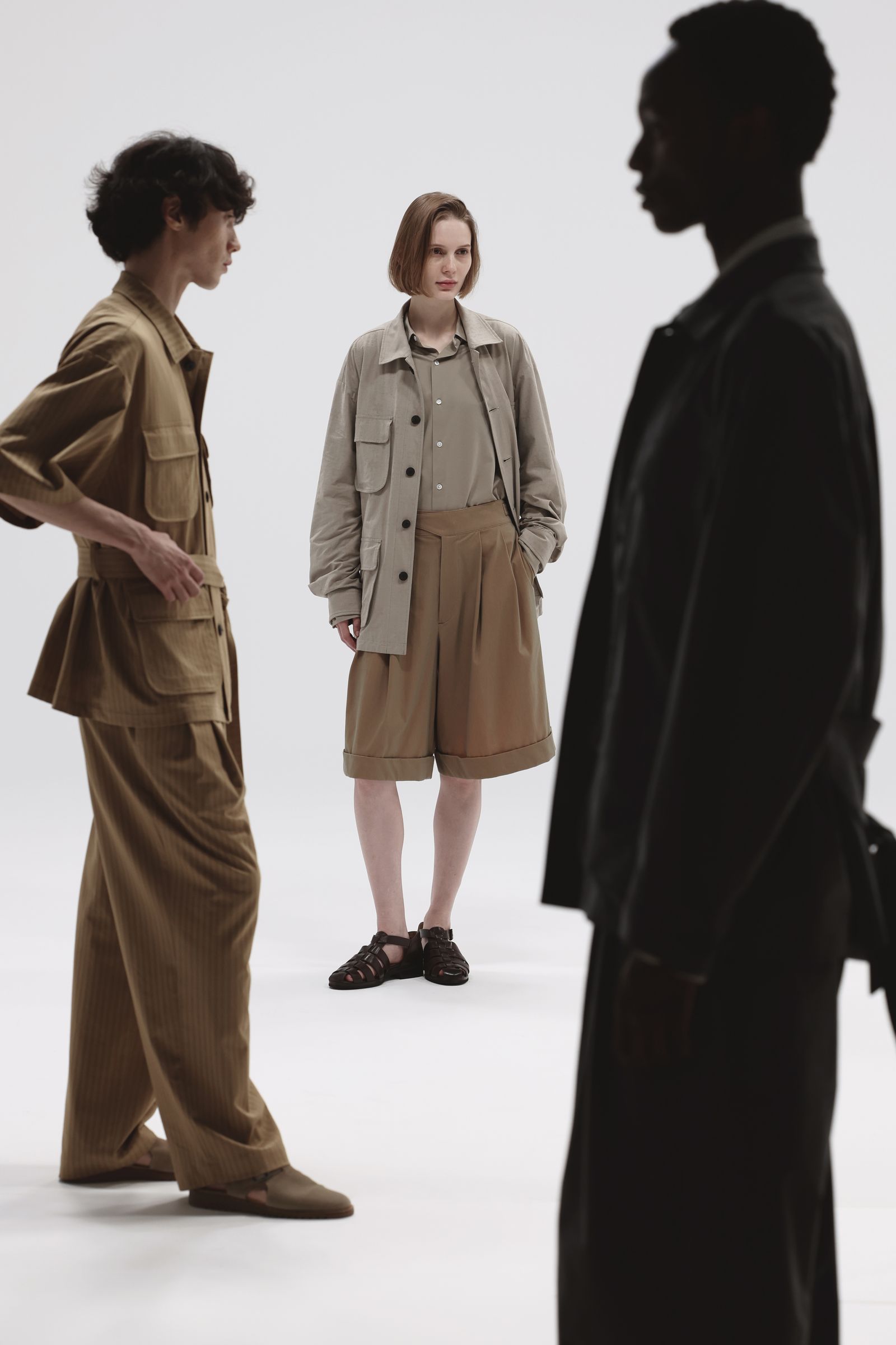 46G Opal Print Gurkha Pants（BEIGE PRINT）