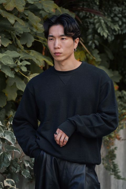 OFFICE CREW SWEAT SHIRTS（BLACK）