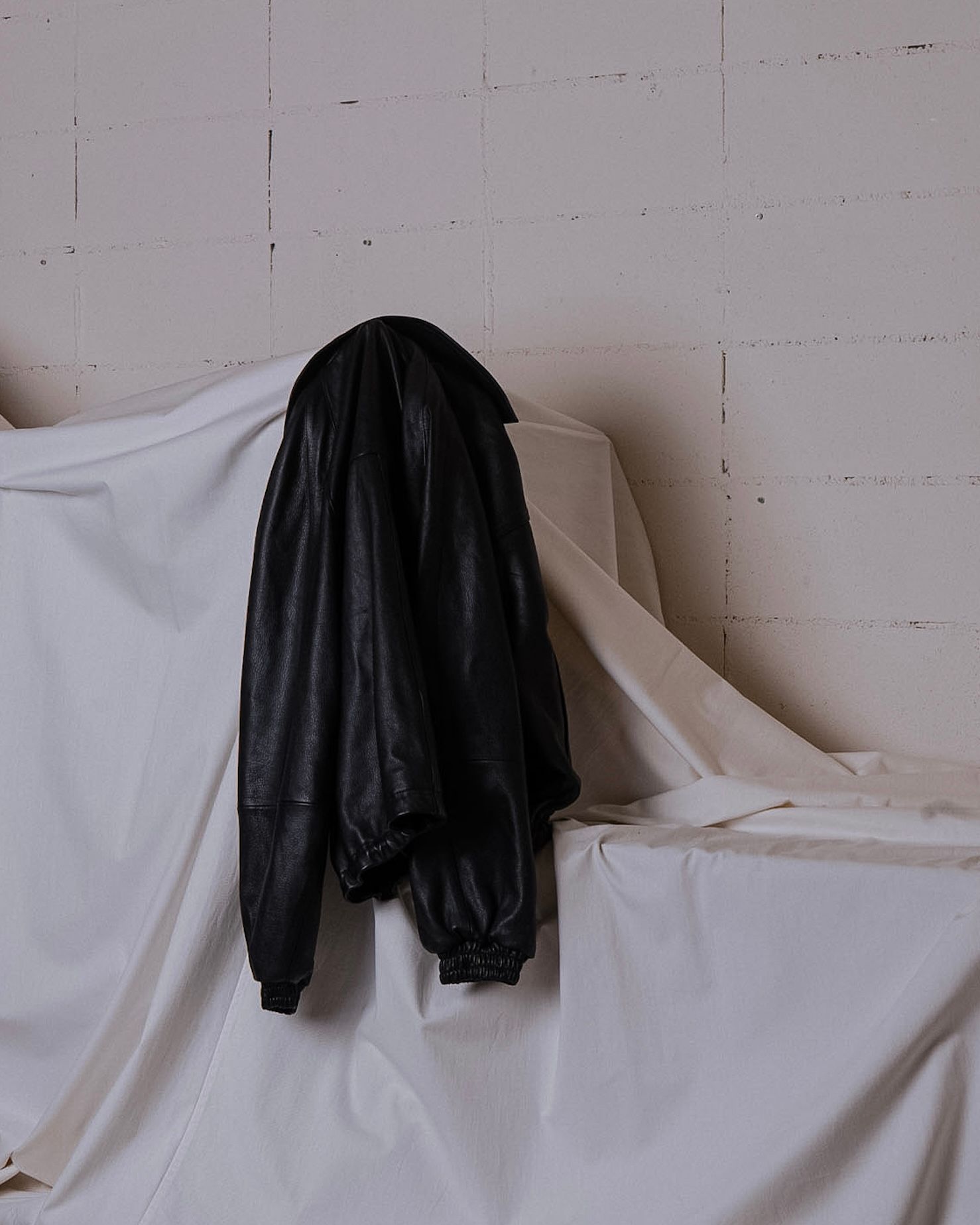 CCU LEATHER FORMAN JACKET（BLACK）