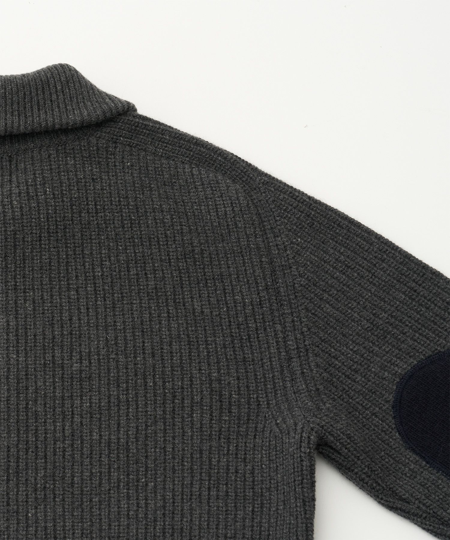 Driving Knit Blouson（Heather Gray）