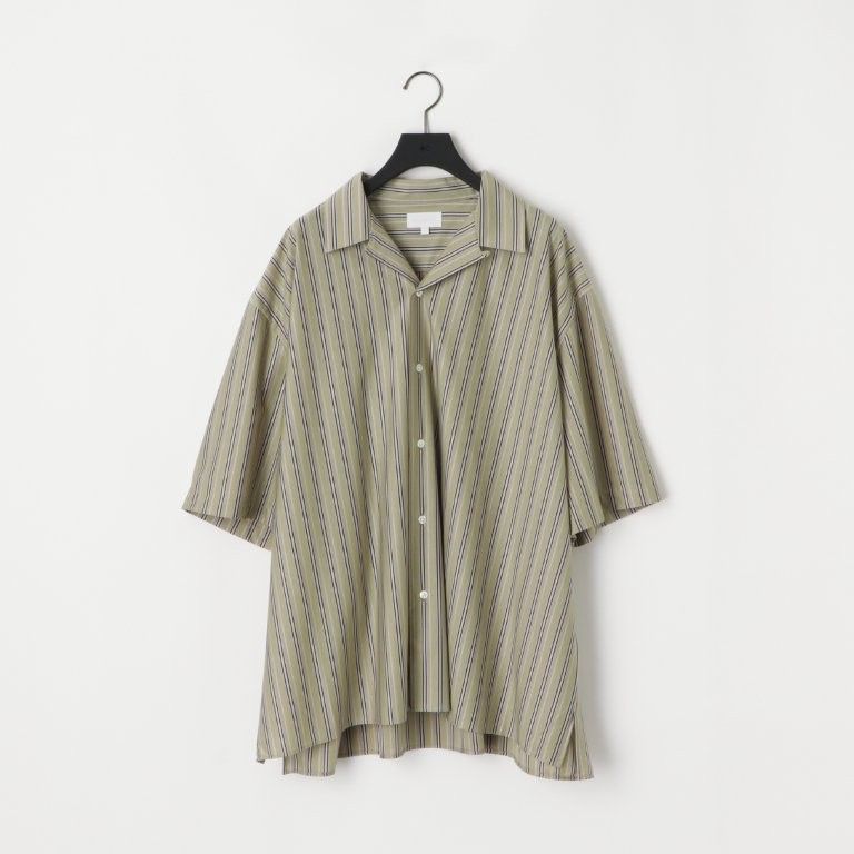 46G Stripe Ether Shirt（PURPLE BLACK）