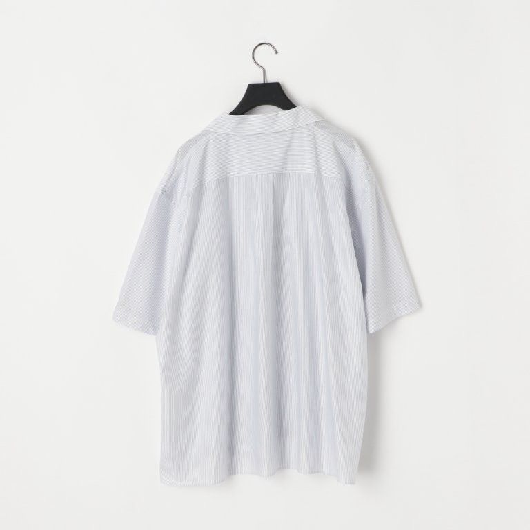 46G Stripe Ether Shirt（WHITE BLUE）