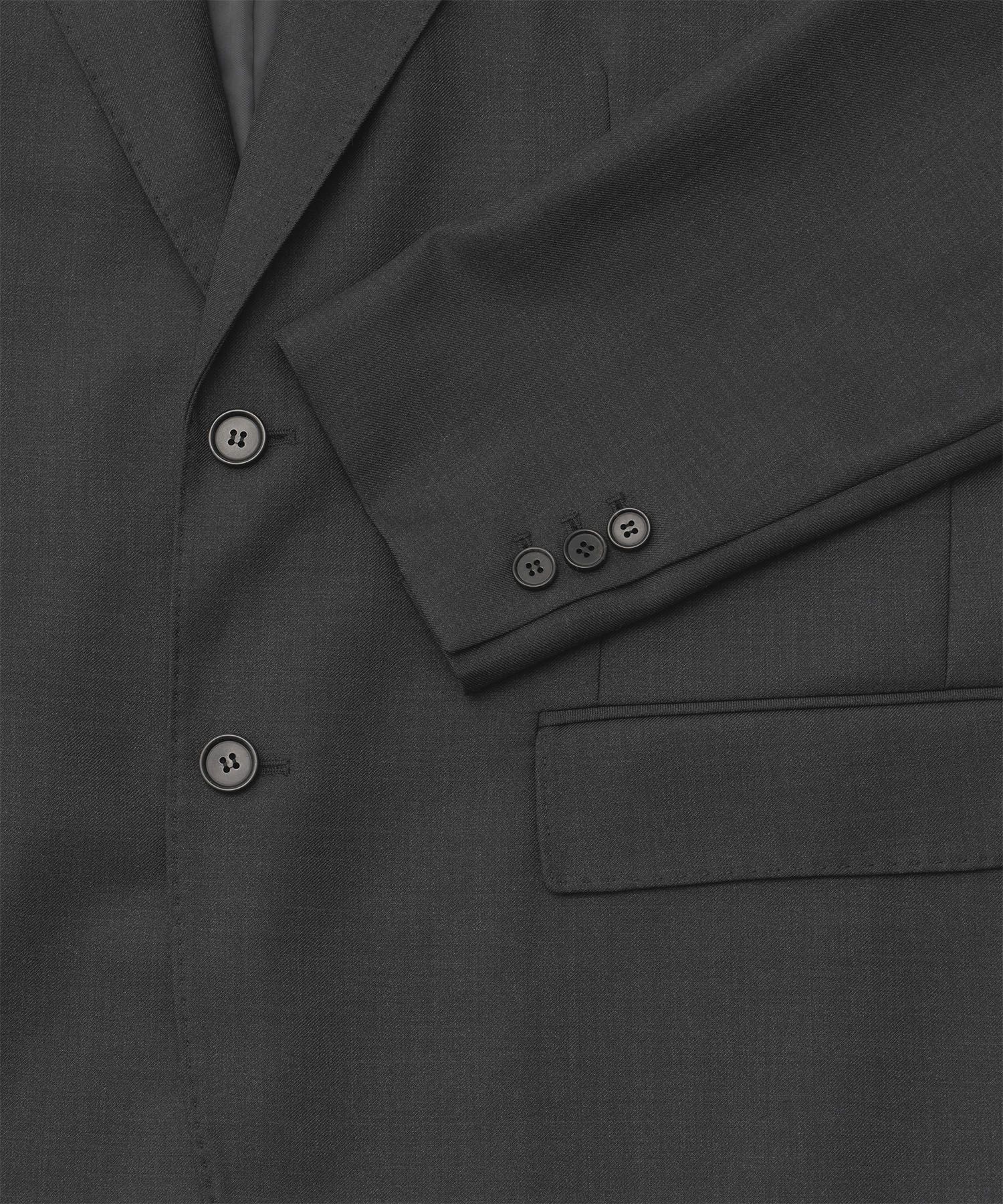 Legacy Single Wool Blazer（HEATHER CHARCOAL）