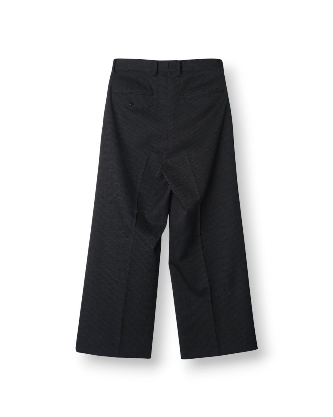 "Sebiro" TUCK PANTS（BLACK STRIPE）