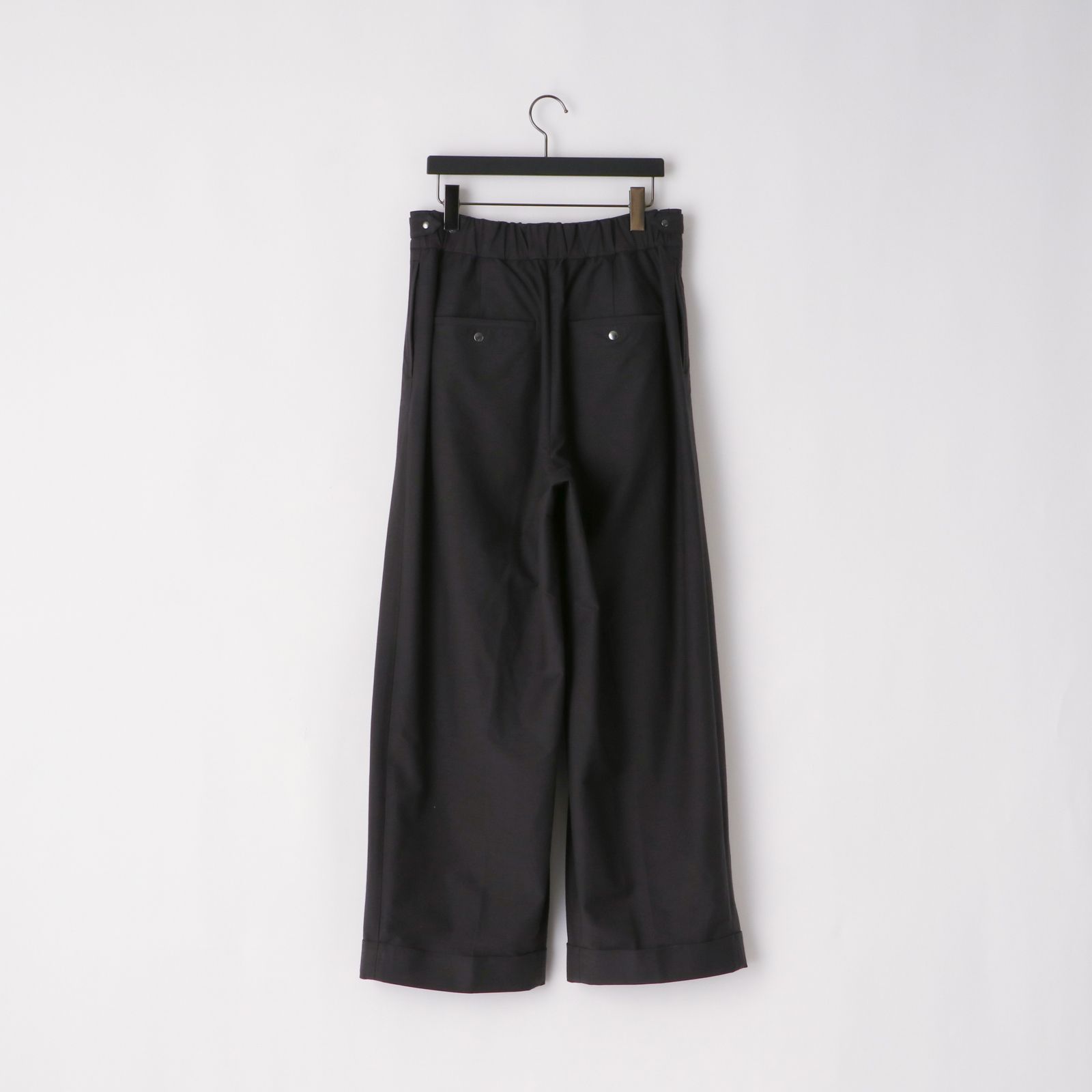 46G SOLARO Gurkha Pants（CHARCOAL BLACK）