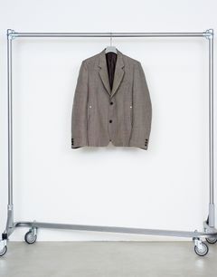 SINGLE BREASTED 2B BLAZER（TAUPE MELANGE）