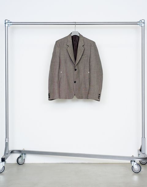 SINGLE BREASTED 2B BLAZER（TAUPE MELANGE）