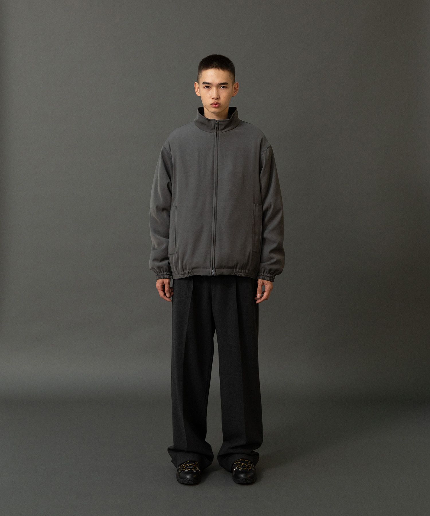 Flow Wide Turn-up Pants（HEATHER CHARCOAL）