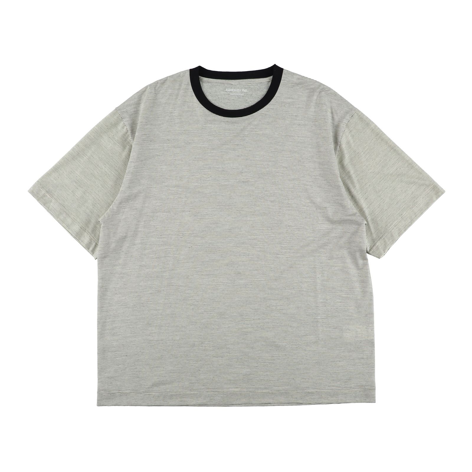 36G Wool Stripe S/S Tee / Tシャツ(半袖) / BEIGE