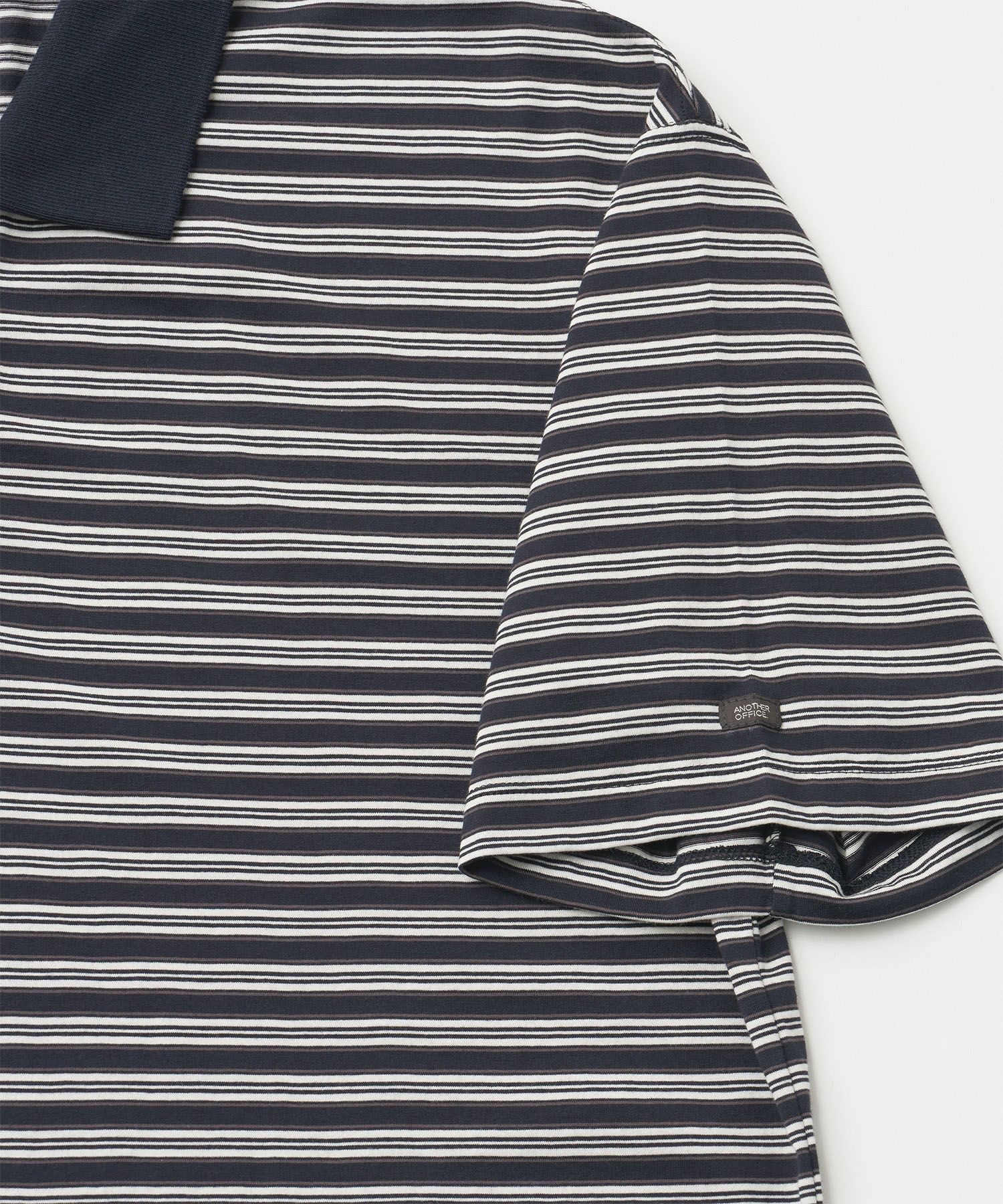Brief Stripe Short Sleeve TEE（NAVY）
