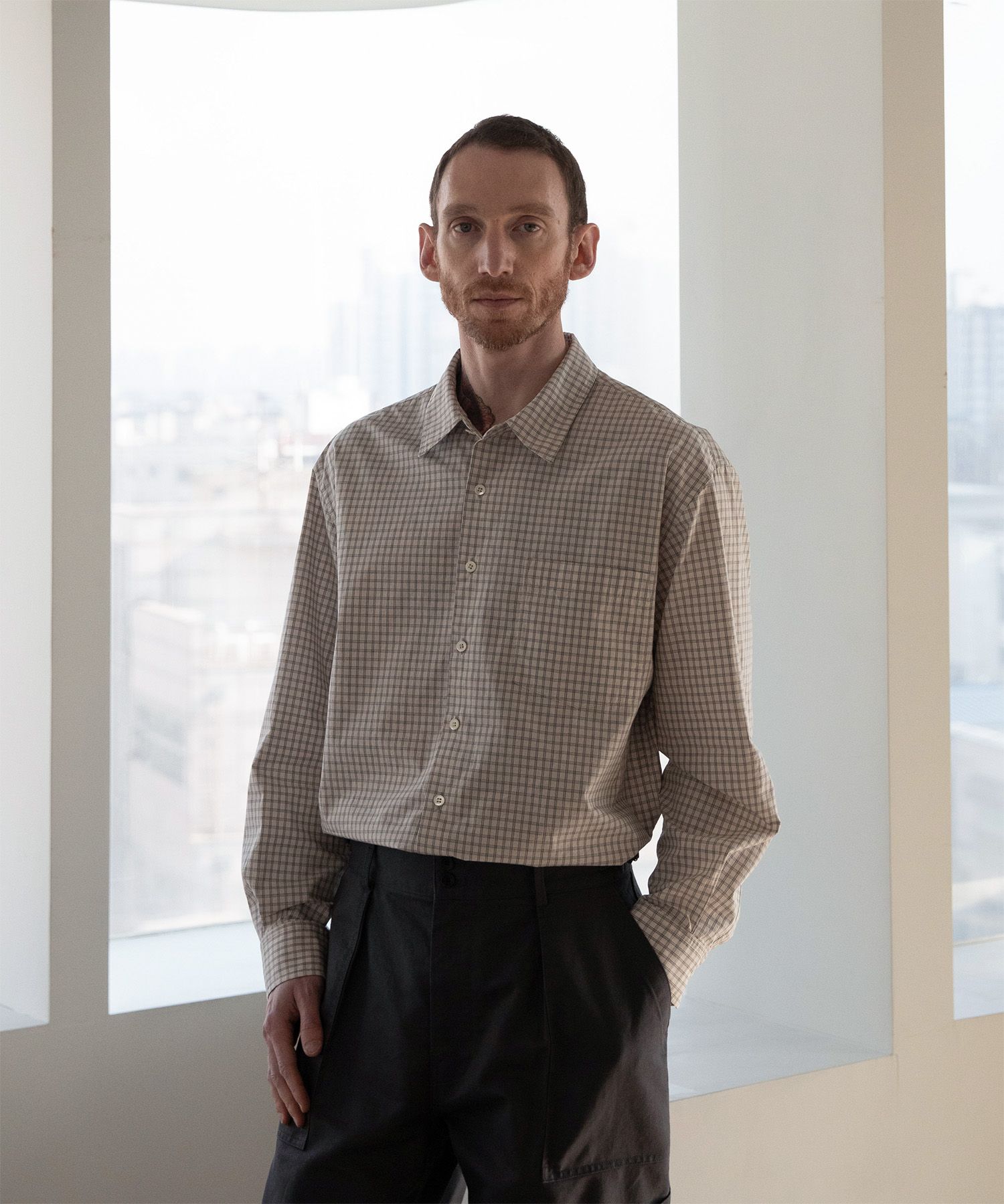 Ordinary Check Shirt（ECRU）