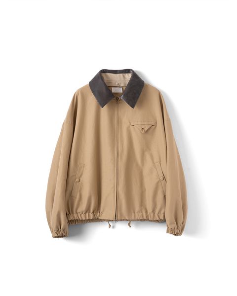 DOKA NYLON JACKET "TARP"（BEIGE）