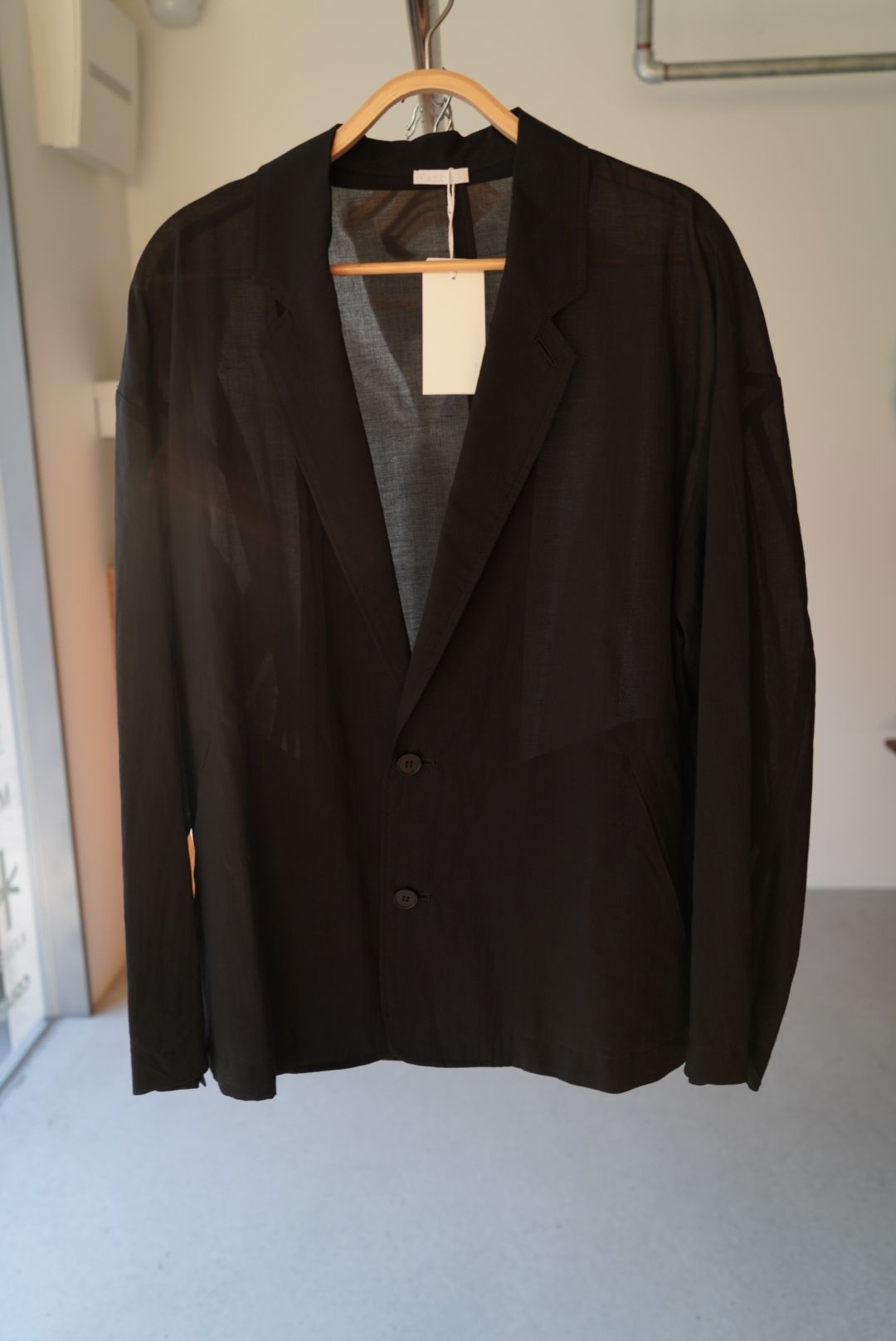 SUPERIOR COTTON SHIRT JKT（BLACK）