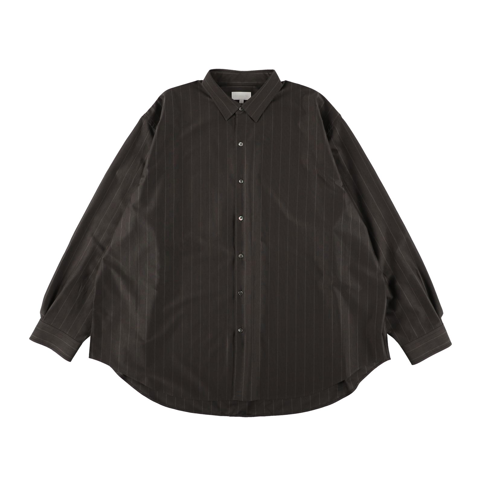 46G Atmosphere Stripe Shirt / ストライプシャツ / GREY