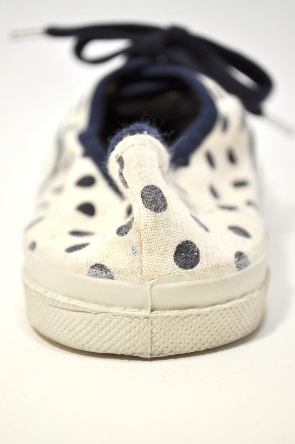 TENNIS LACE ドット柄ローカットスニーカー