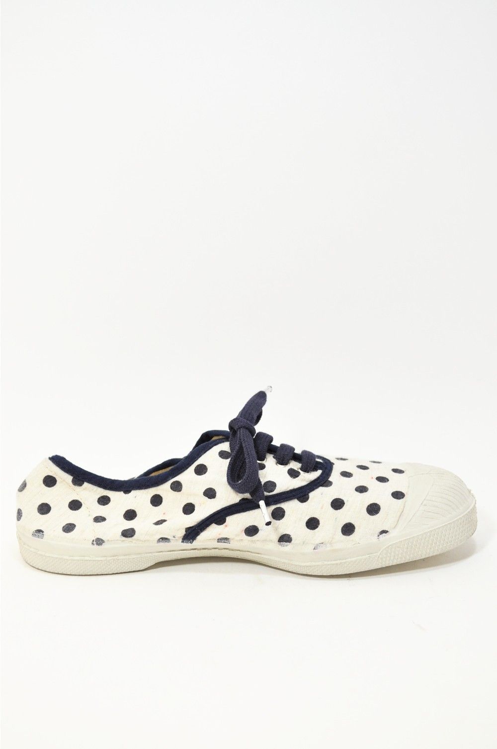 TENNIS LACE ドット柄ローカットスニーカー