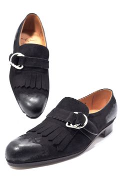 【Men's】モンクストラップキルトローファー