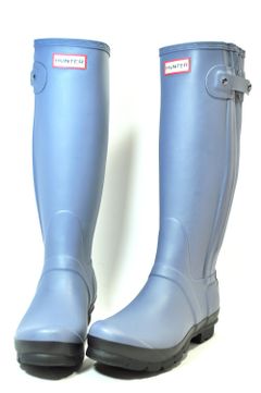 HUNTER 限定サイドファスナー2トーンレインブーツ