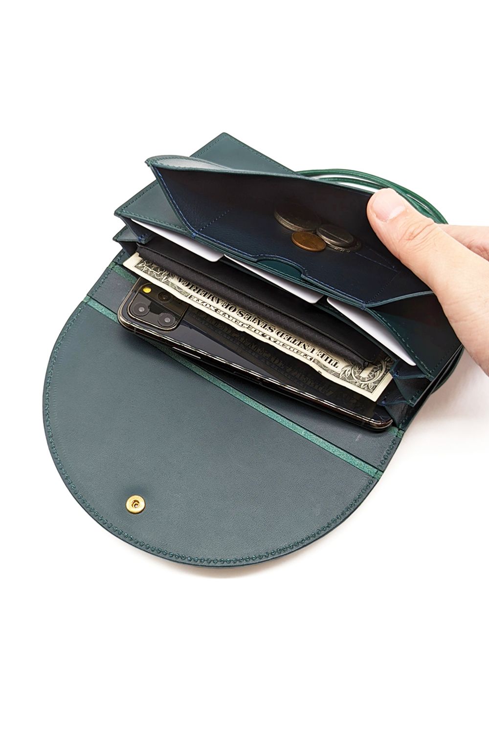 ke shi ki - Long wallet shoulder [Black] / ロングウォレットショルダー [ブラック] [7920] |  BONITA ONLINE STORE