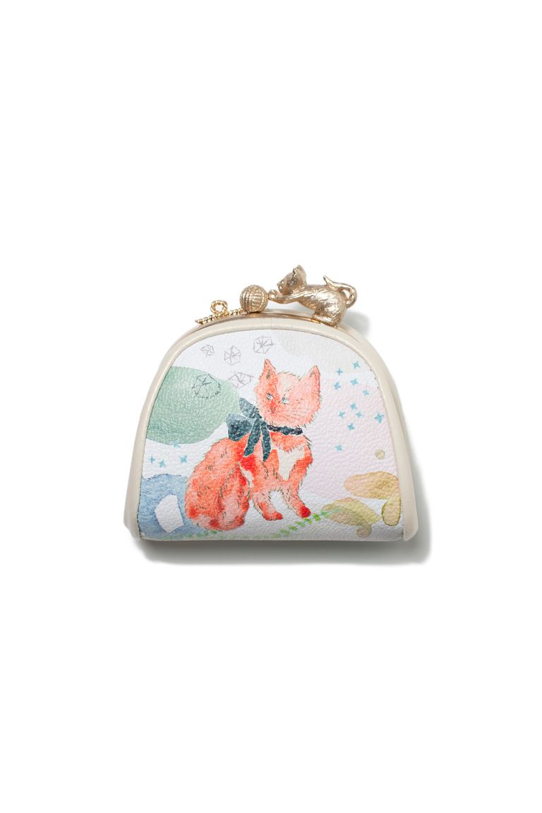 SAKURAYAMA - オレンジ猫コインケース / W133-OR [7673] | BONITA  