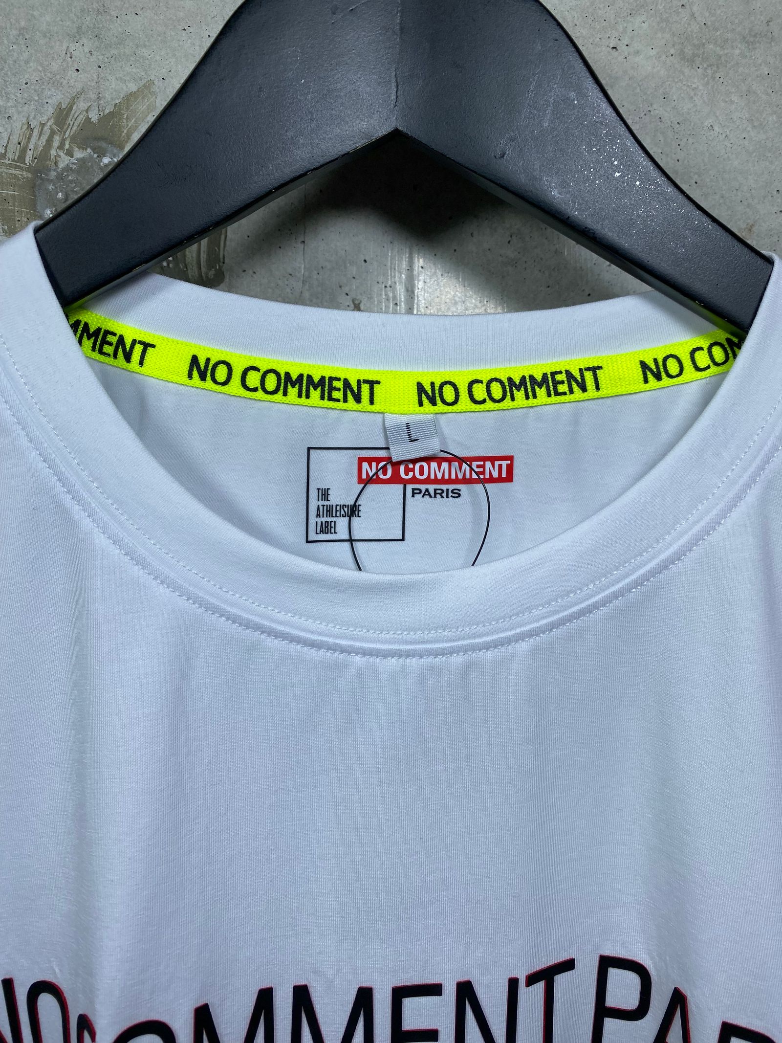 NCP - TM0029 シリコンハードエッジPT半袖クルーネックT/WHITE