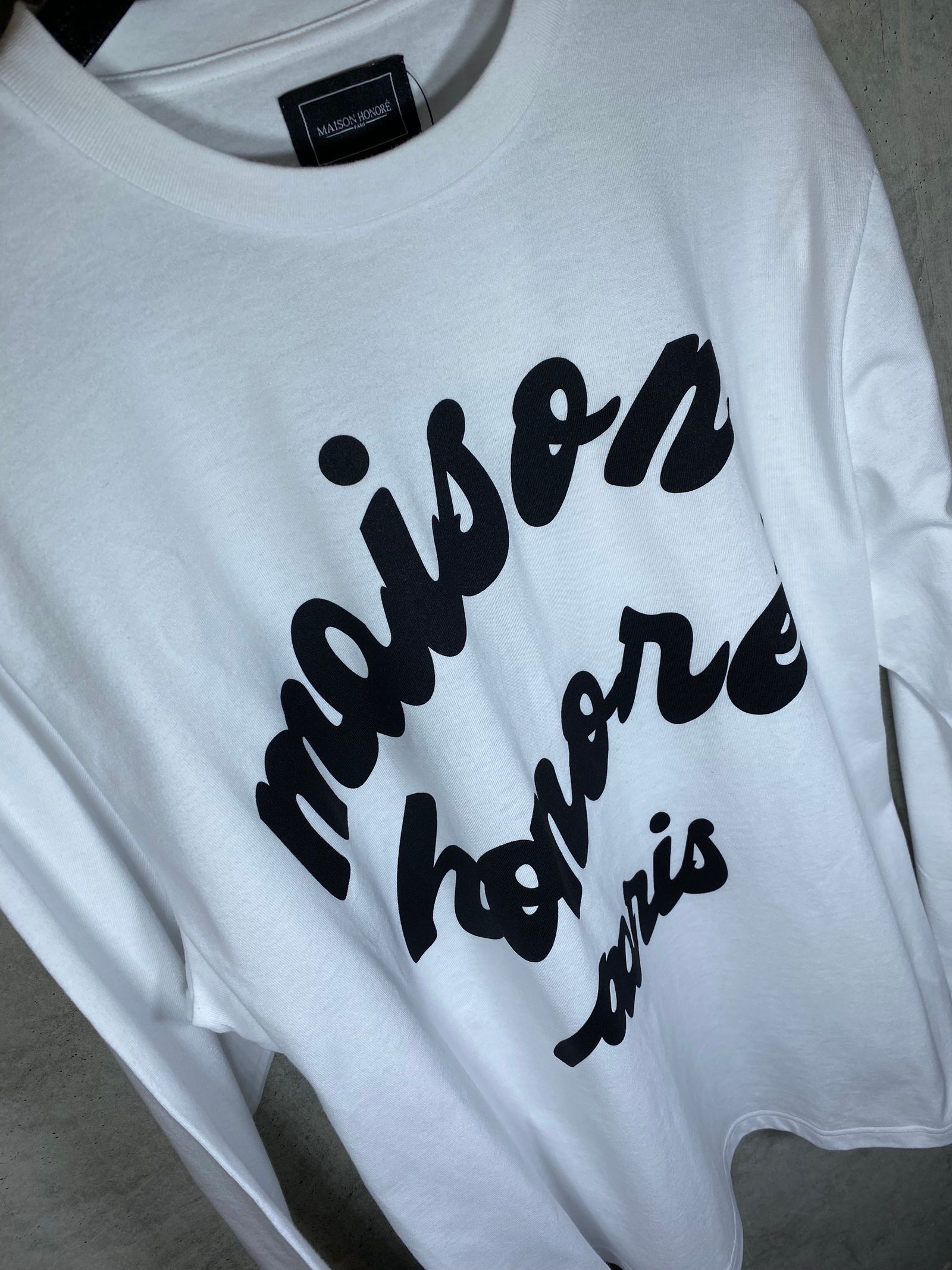 Clement LongSleeve-T /  White x Black