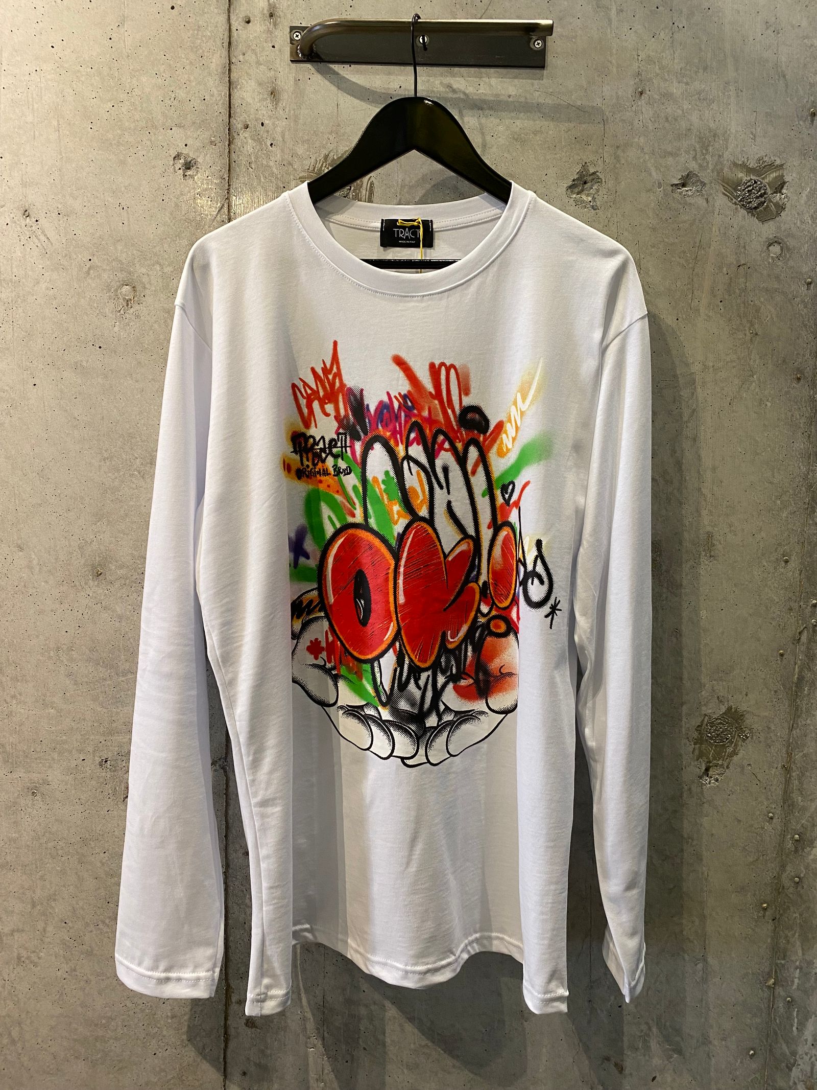 HAND OK GRAFFITI longtee