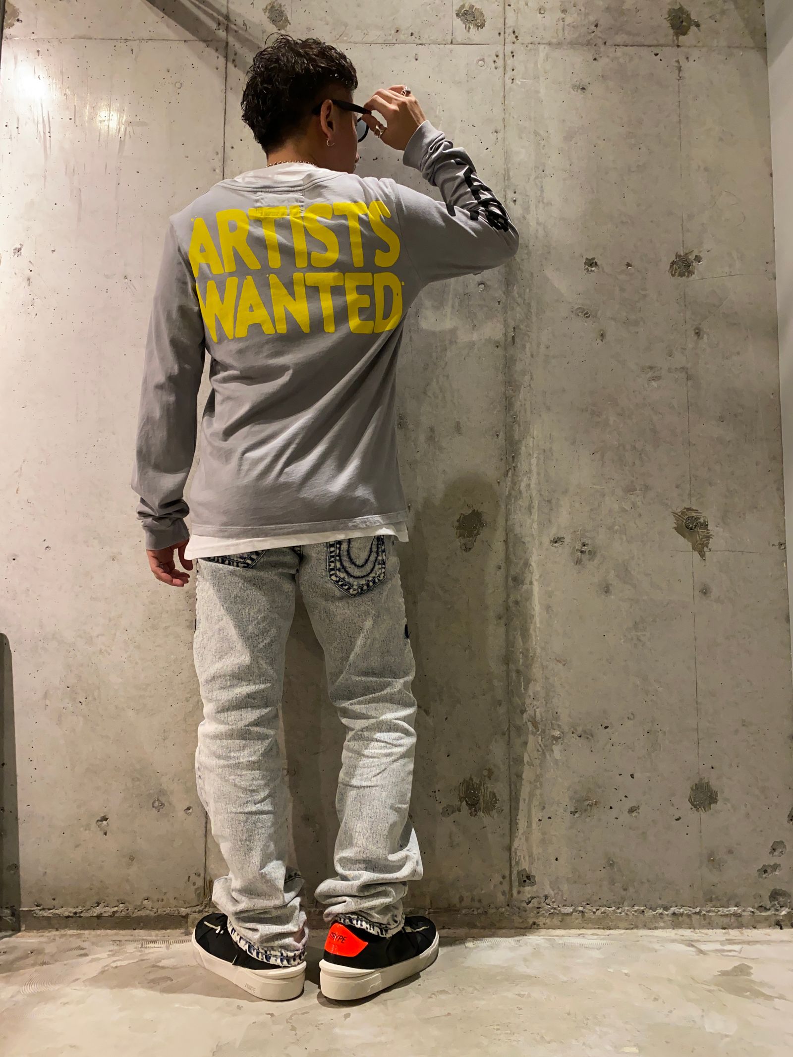 FREECITY SUPERVINTAGE LONG SLEEVE T/slvrk