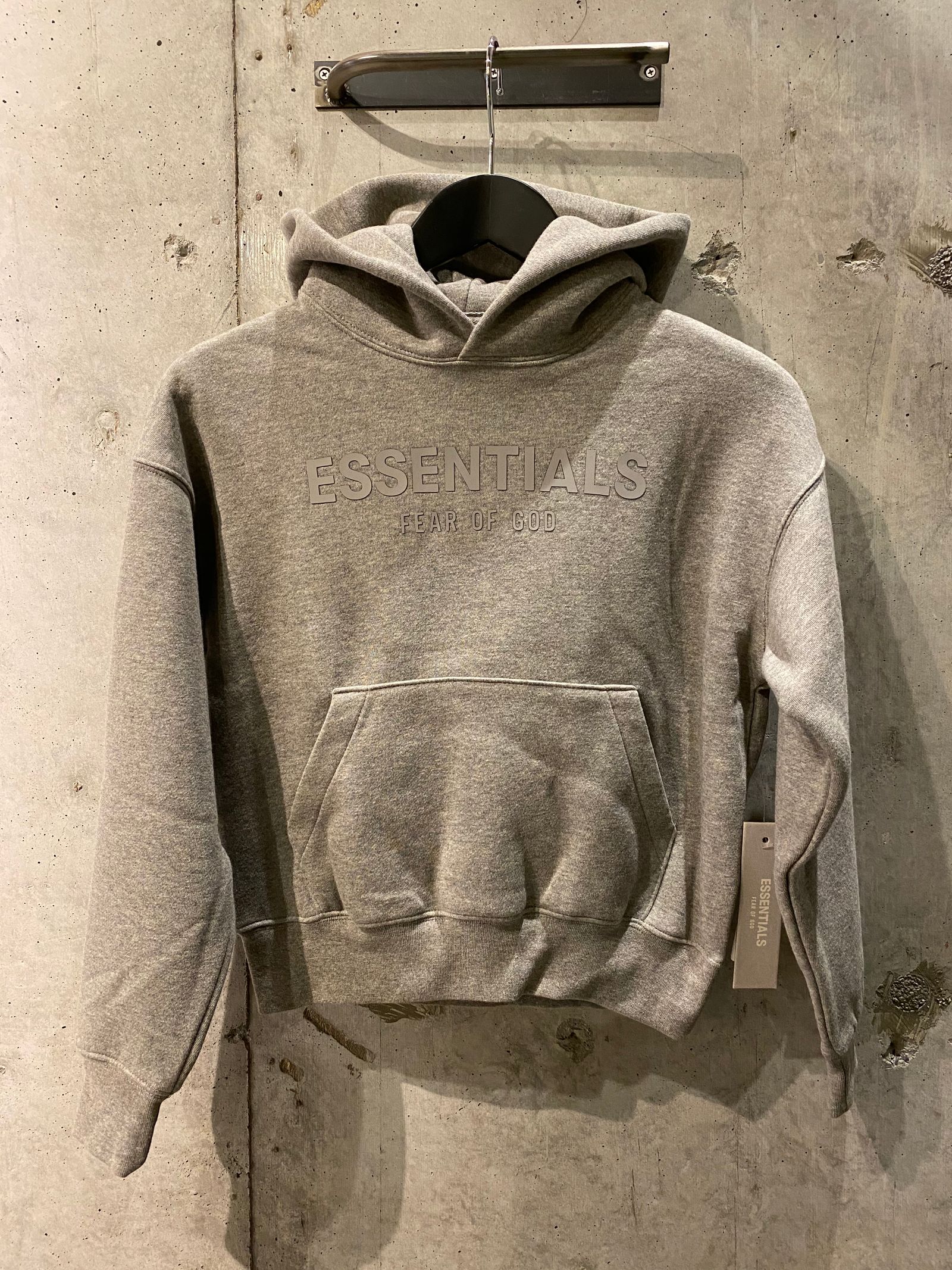 FOG ESSENTIALS PULLOVER HOODIE (KIDS)/HEATHER OAT