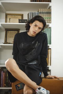 Gabriel LongSleeve-T /  Black x Black
