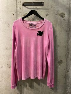 FREECITY SUPERVINTAGE LONG SLEEVE T/pink