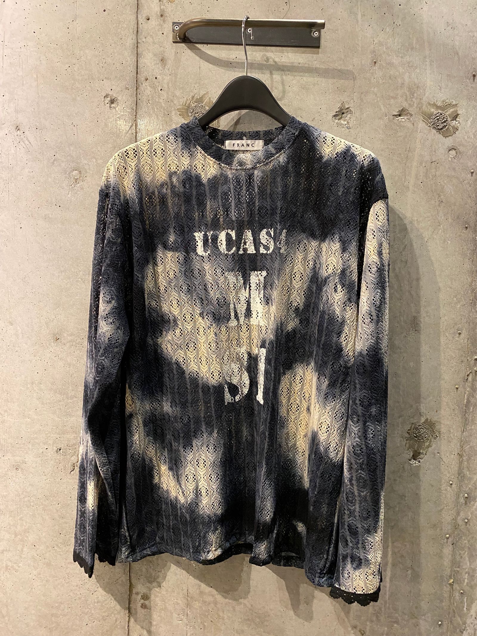 メッシュロンTEE/navy
