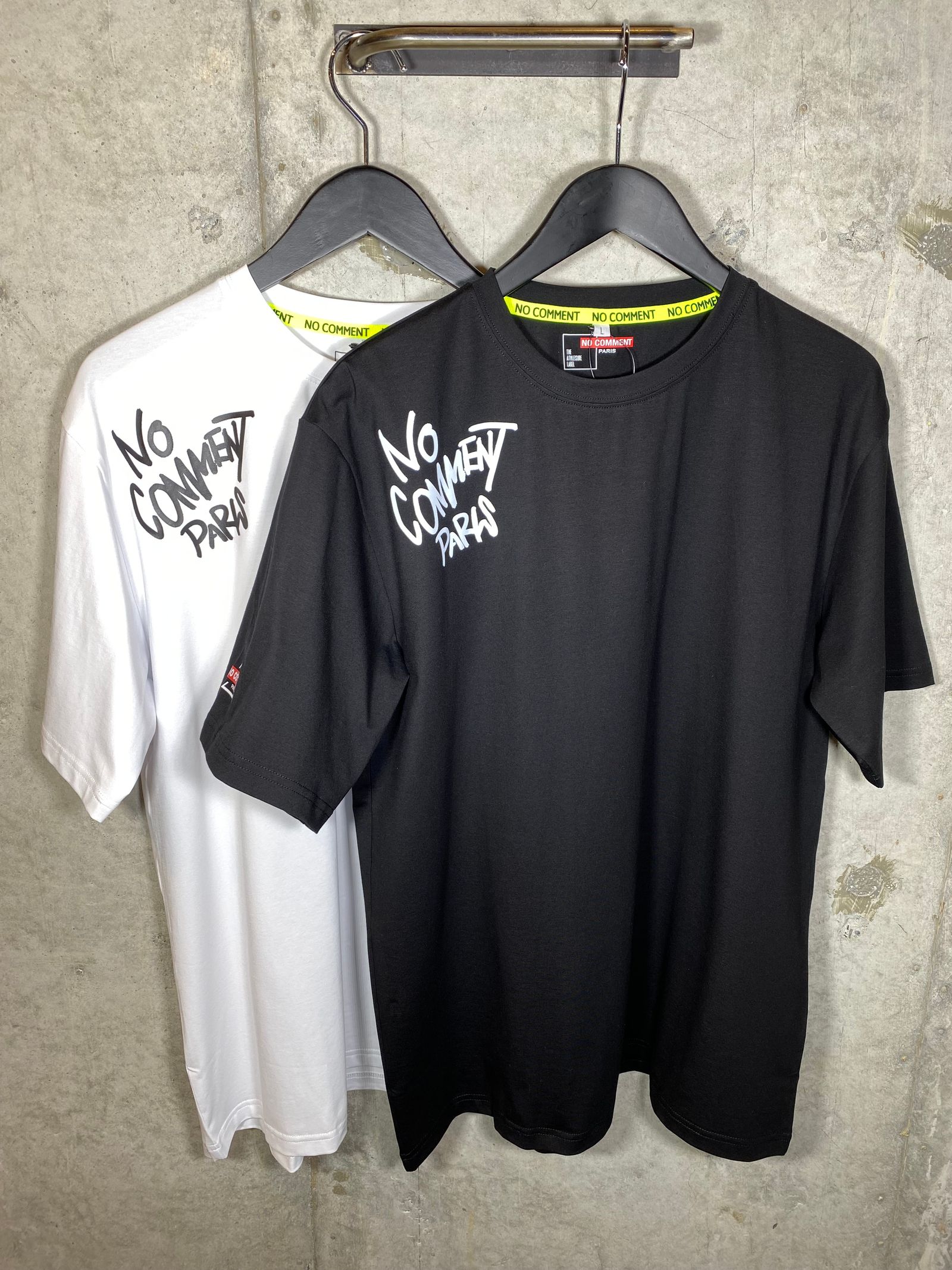 NCP - TM0028 バックフォトPT半袖クルーネックT/BLACK