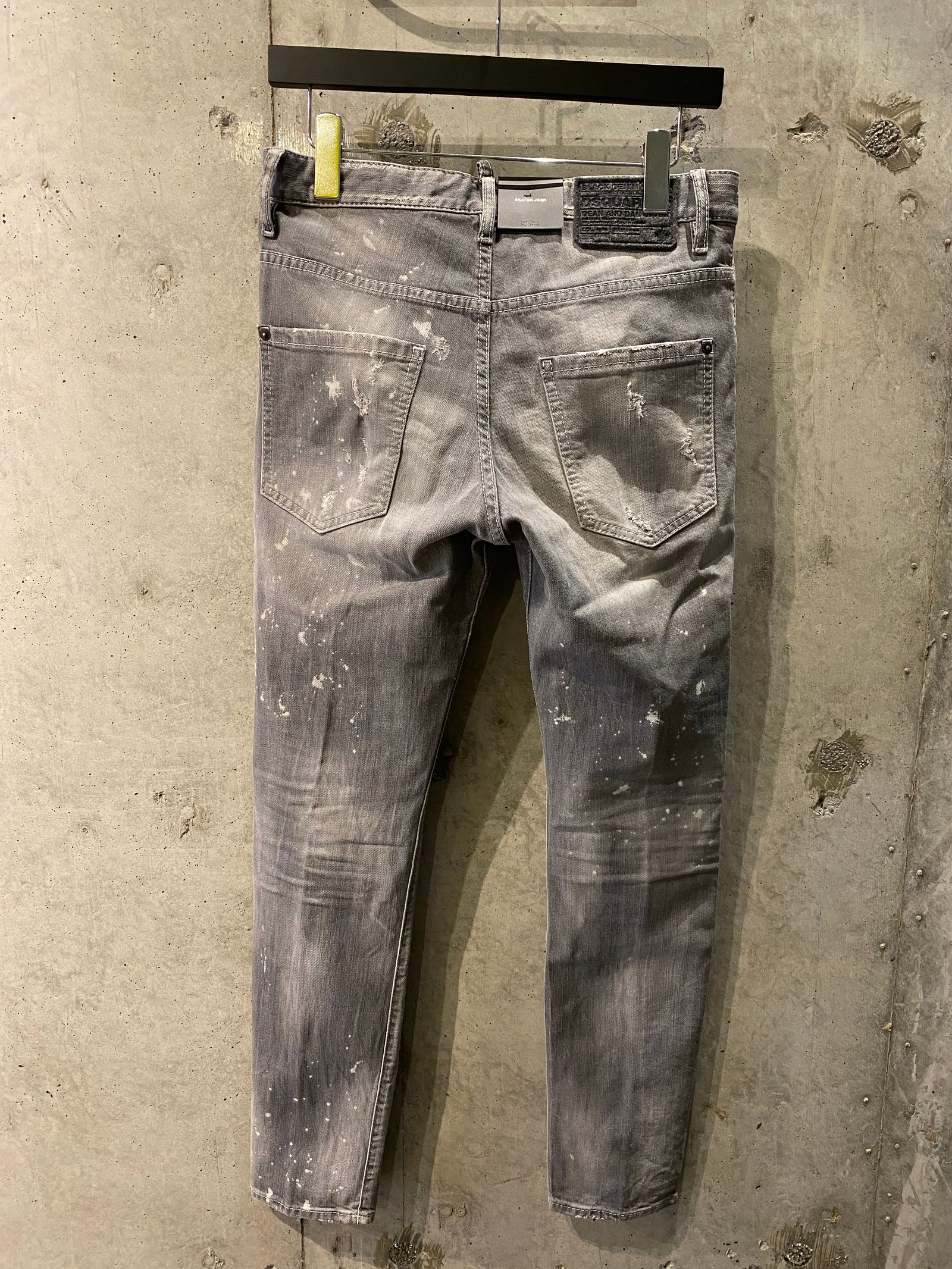SKATER JEAN/damage gray