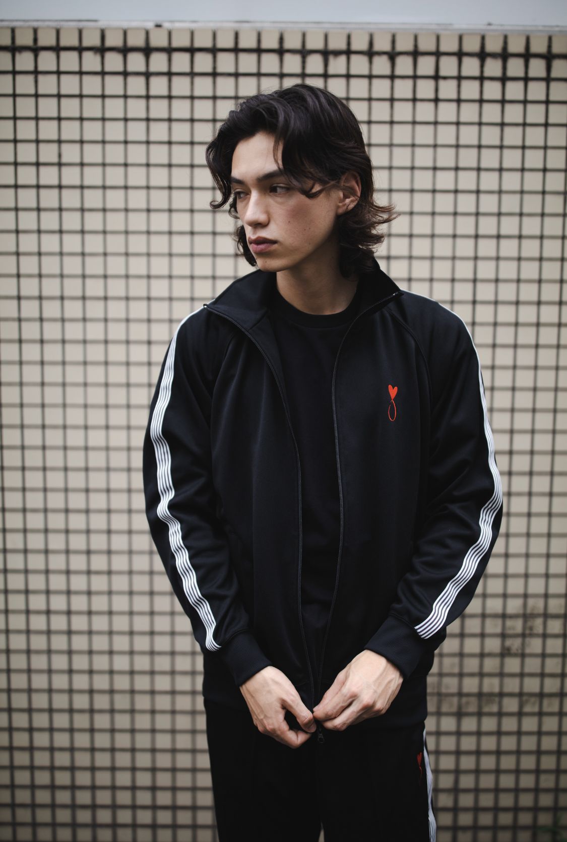 Tiphanie - Side Line Zip / black