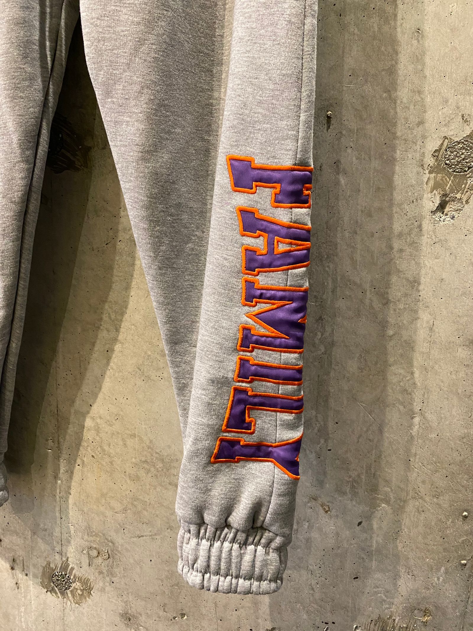 LOGO SWEAT PANTS/gray