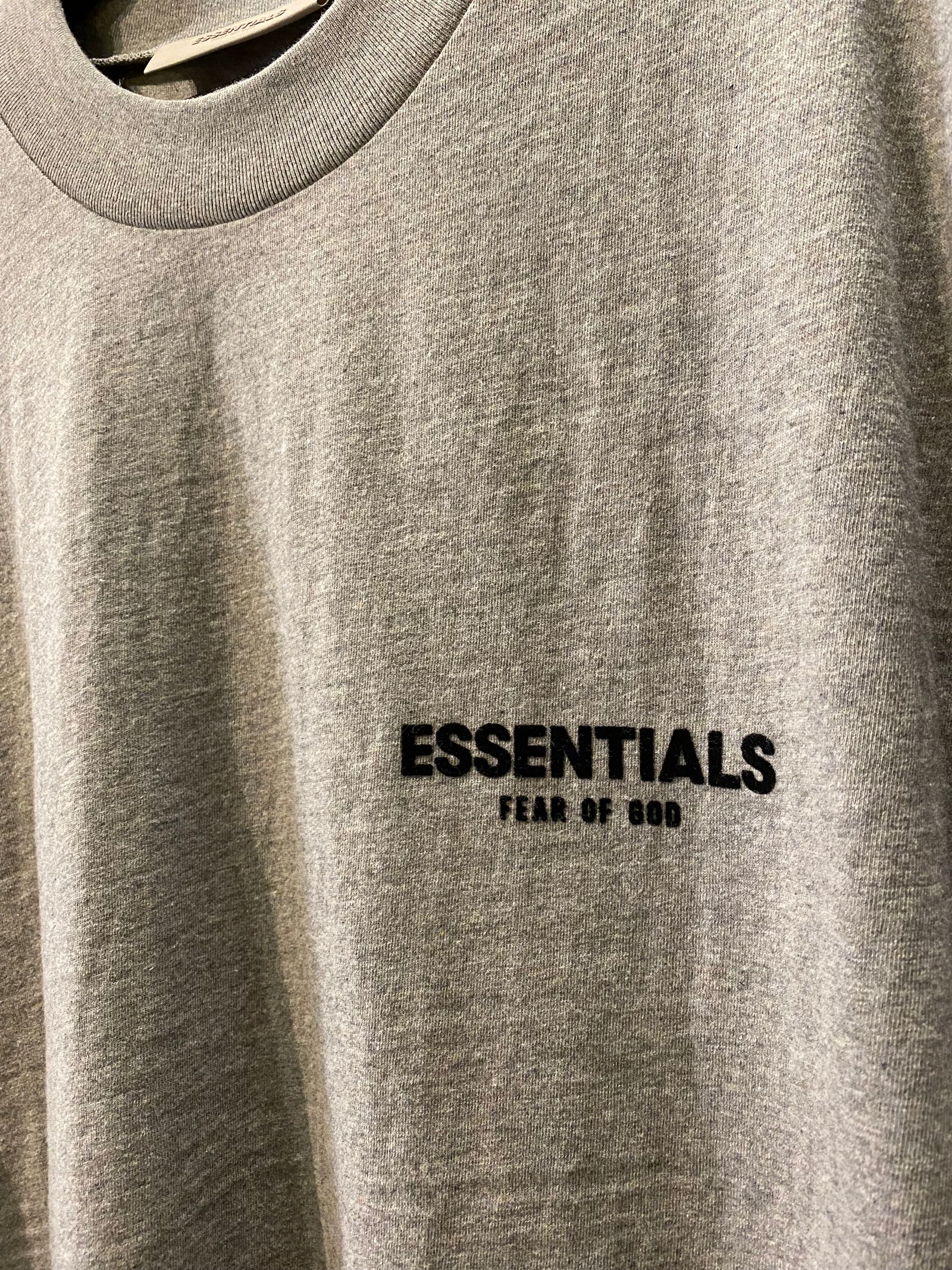 ESSENTIALS Tshirt(DARK OATME)