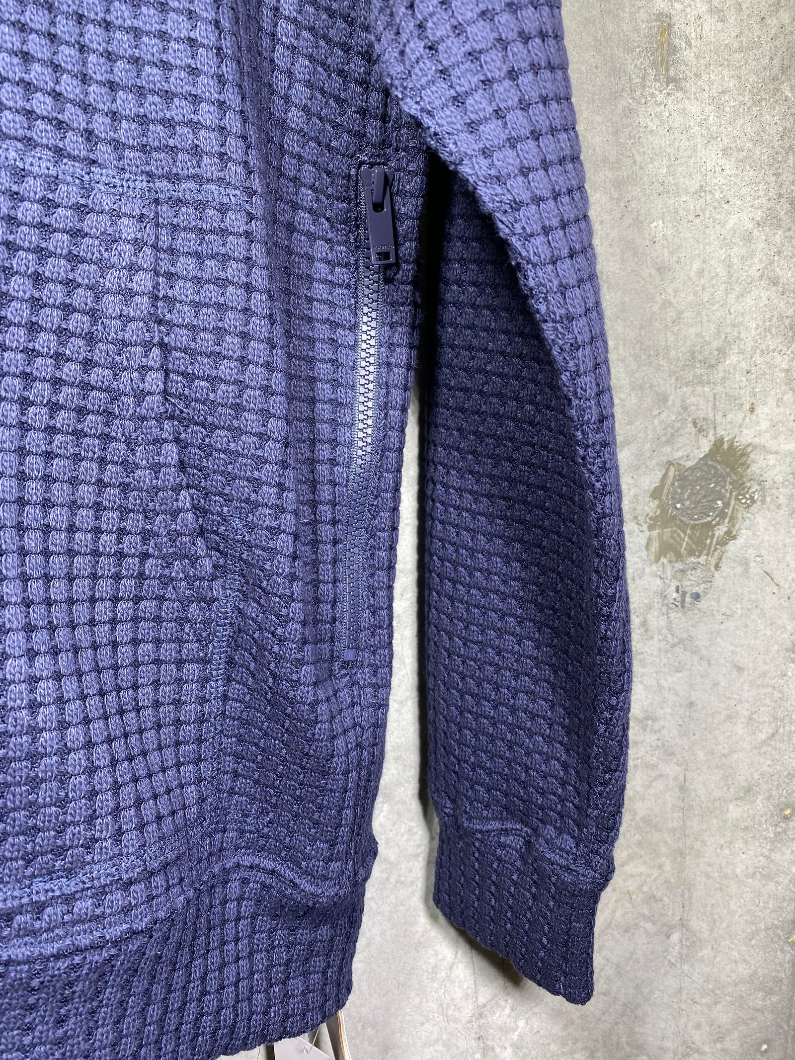 ONI WAFFLE HOODIE/NAVY/MSEA24S5043