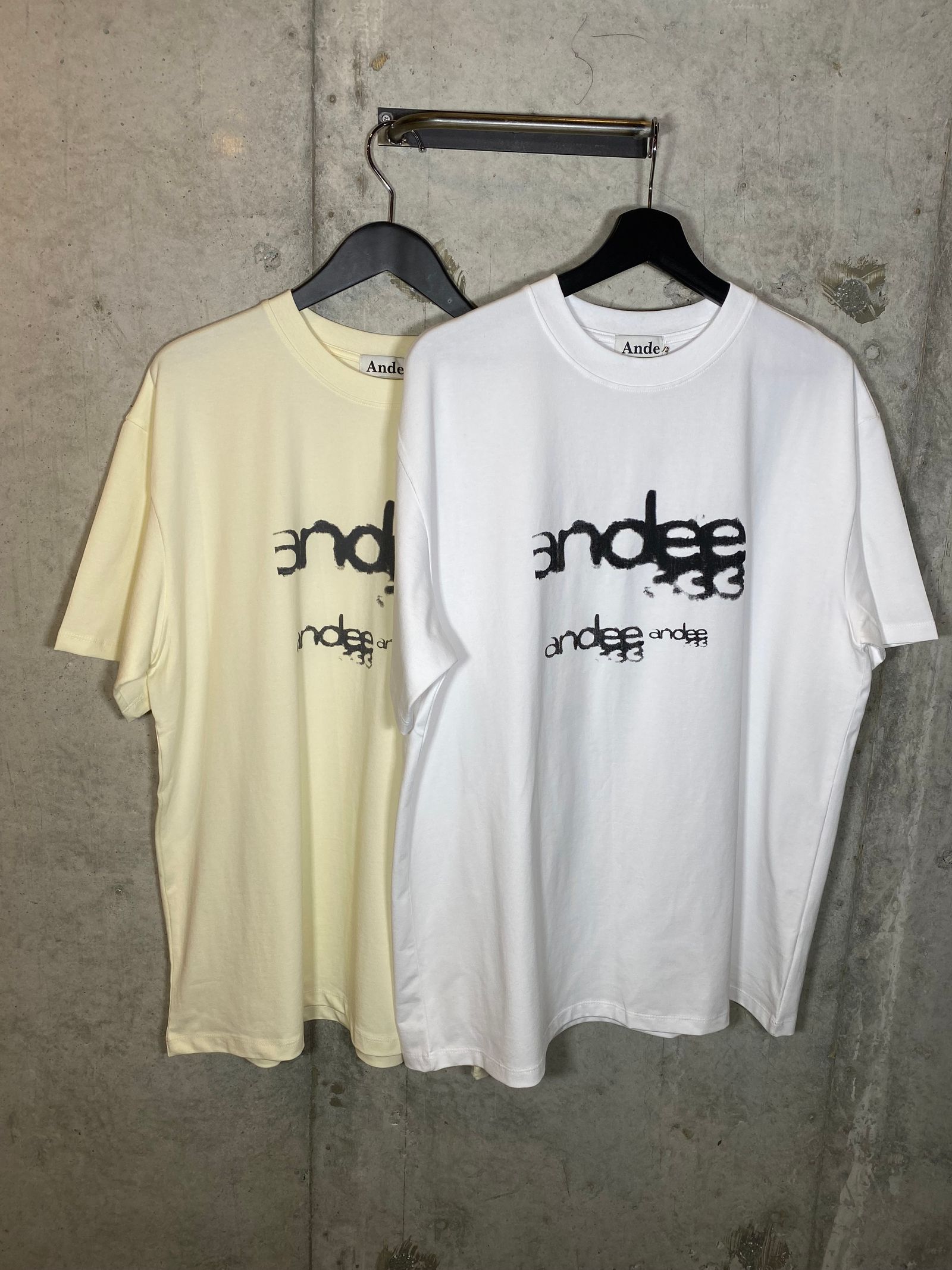 オーバーサイズTEE/イエロー/フリーサイズ
