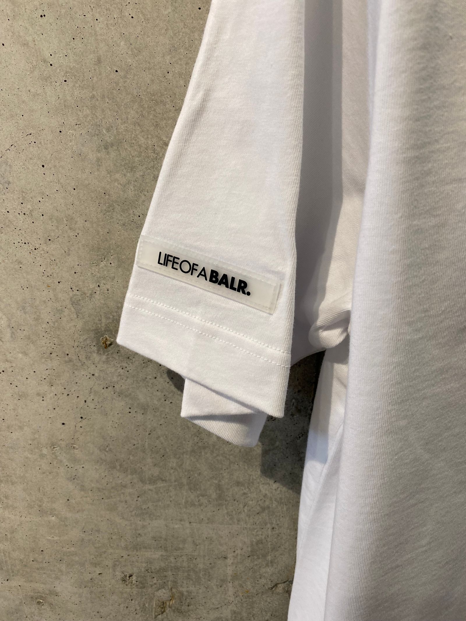 BALR Oversize LOGO Tshirt / white