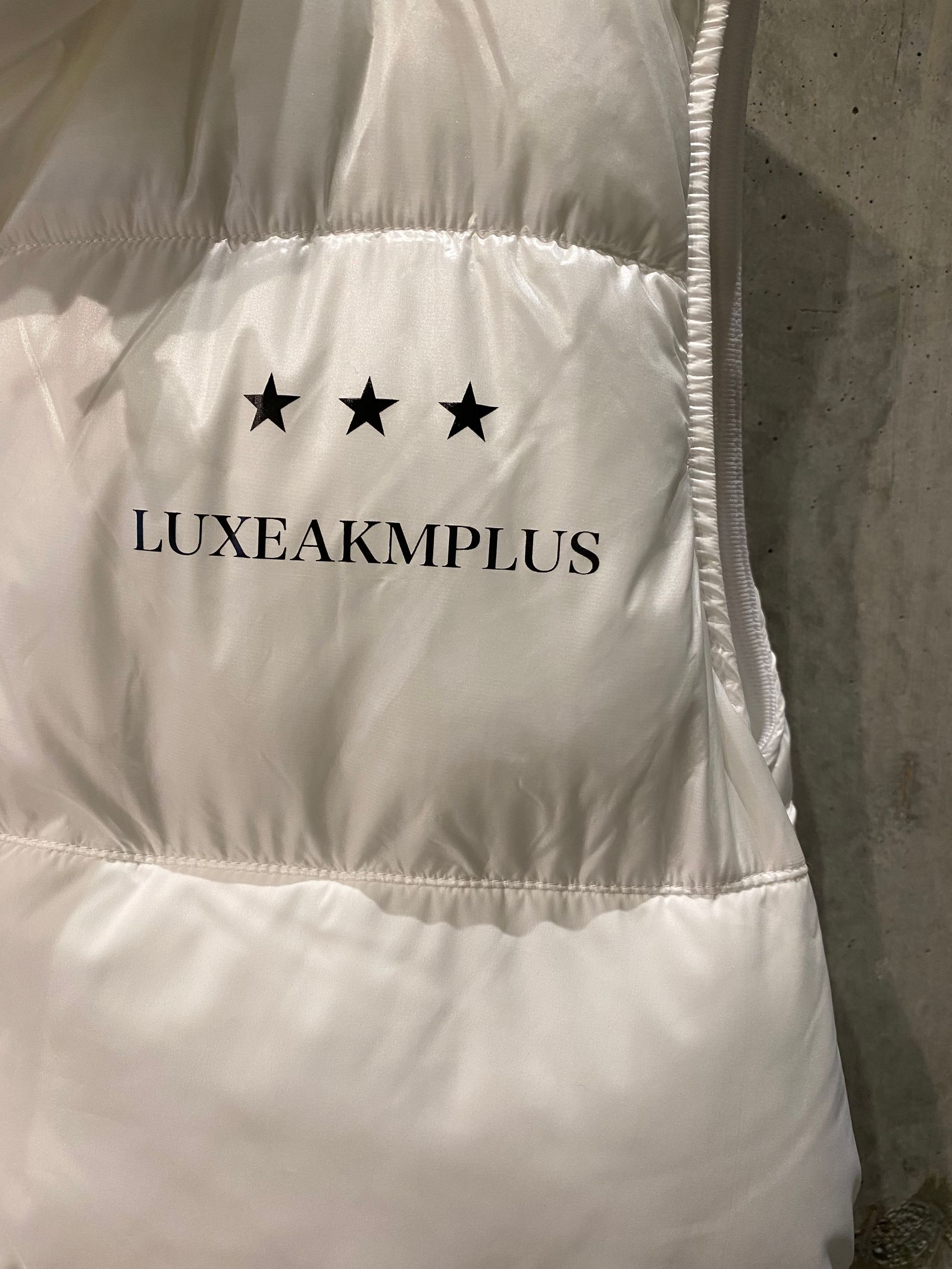 BIG BACK LOGOVEST/white