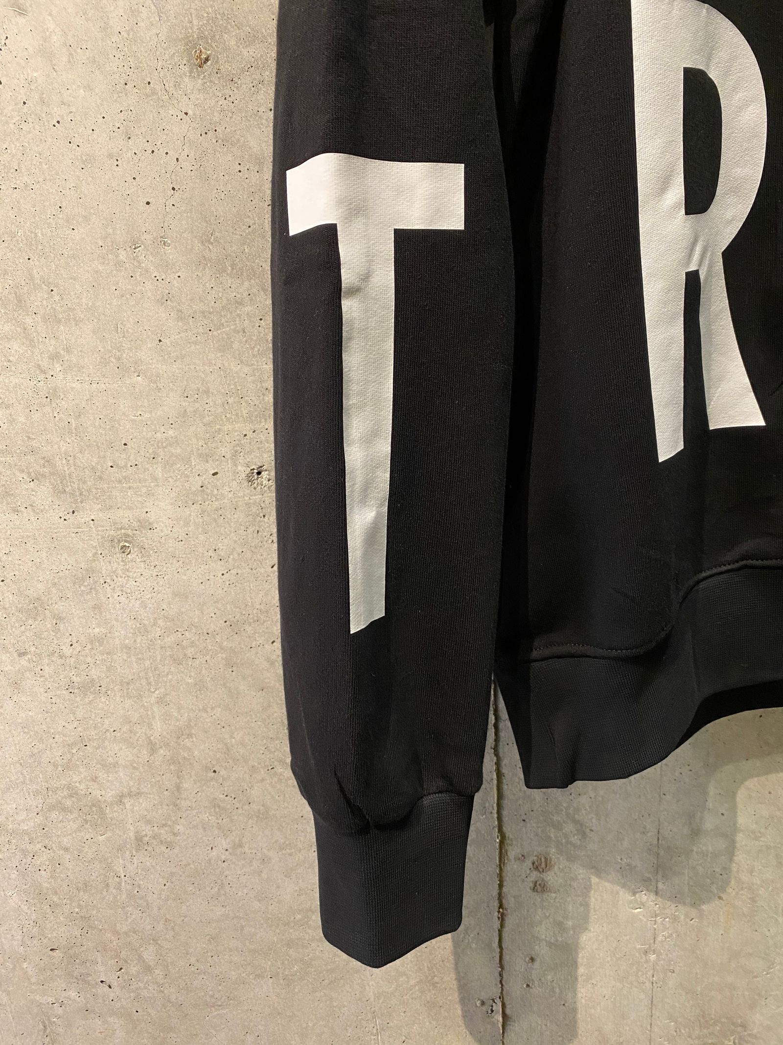BIG LETTERS hoodie/white