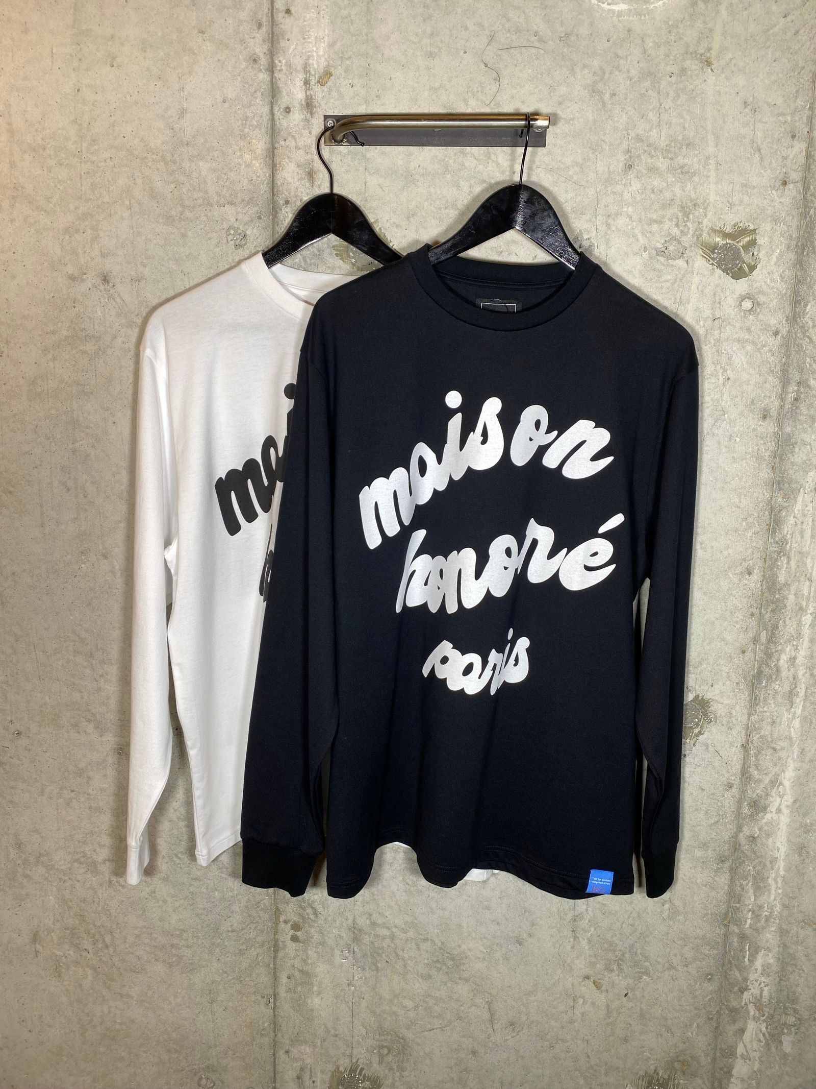 Clement LongSleeve-T /  Black x White
